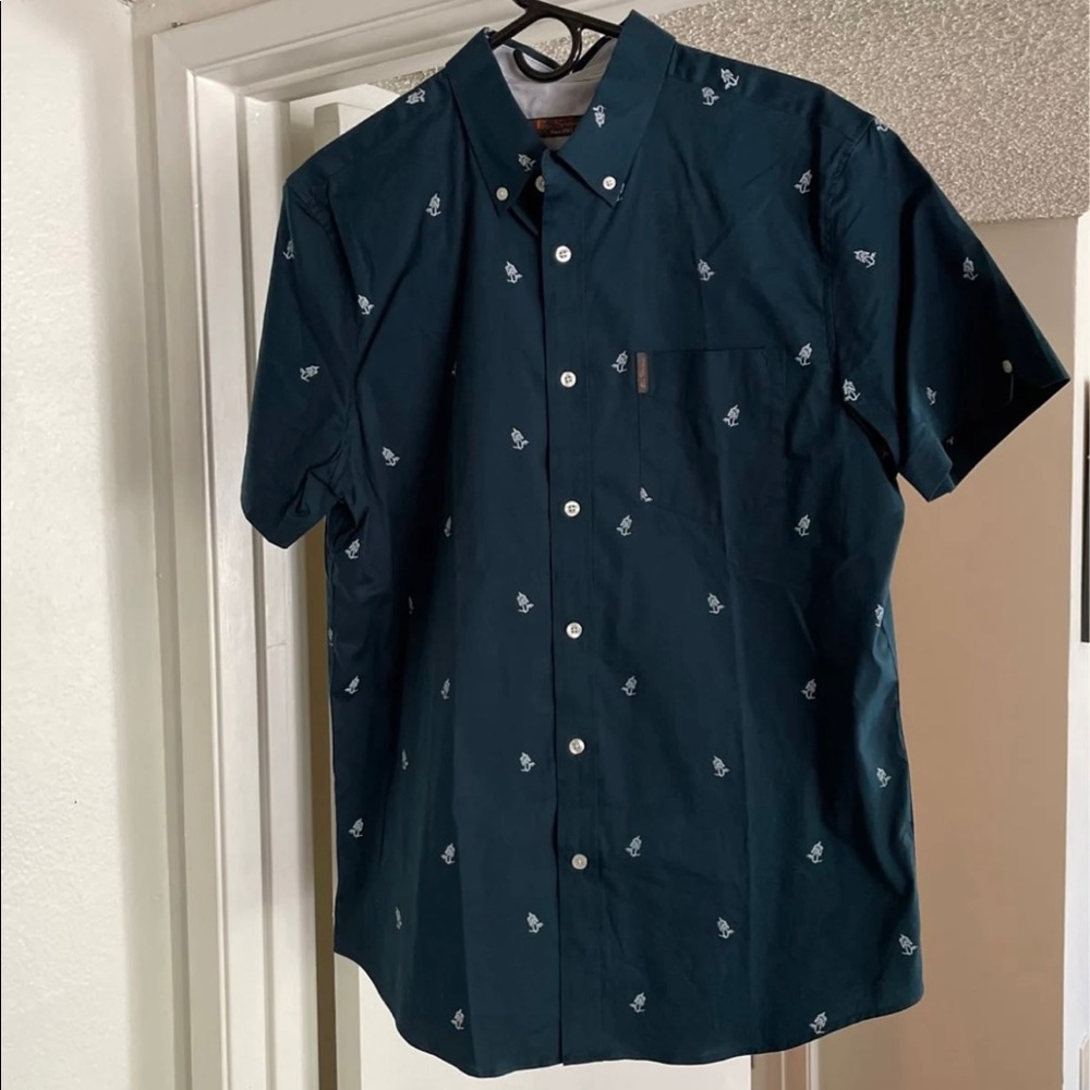 Ben Sherman men short sleeve button down SIZE MED